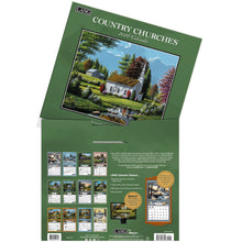 Load image into Gallery viewer, 2026 Lang Calendar - Country Churches