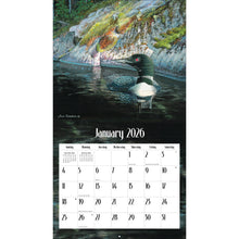 Load image into Gallery viewer, 2026 Lang Calendar - Loons on the Lake