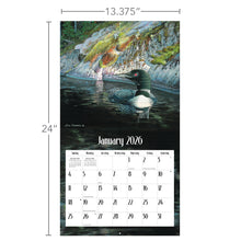 Load image into Gallery viewer, 2026 Lang Calendar - Loons on the Lake