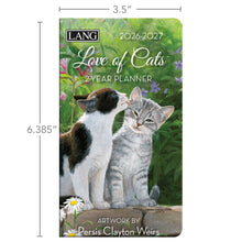 Load image into Gallery viewer, 2026 Two Year Pocket Planner - Love Of Cats*