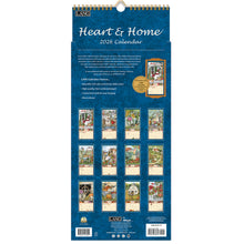Load image into Gallery viewer, Vertical Wall Calendar - Heart And Home