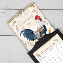 Load image into Gallery viewer, Vertical Wall Calendar - Proud Rooster