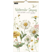 Load image into Gallery viewer, Vertical Wall Calendar - Watercolor Seasons