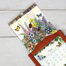 Load image into Gallery viewer, Vertical Wall Calendar - Garden Botanical