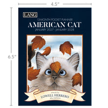 Load image into Gallery viewer, 2027 Monthly Pocket Planner - American Cat