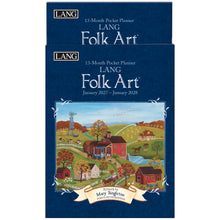 Load image into Gallery viewer, 2027 Monthly Pocket Planner - Lang Folk Art