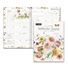 Load image into Gallery viewer, 2027 Monthly Pocket Planner - Watercolor Seasons