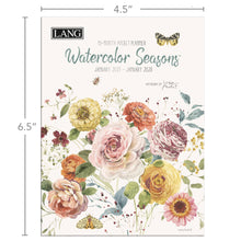 Load image into Gallery viewer, 2027 Monthly Pocket Planner - Watercolor Seasons