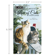 Load image into Gallery viewer, 2027 Two Year Pocket Planner - Love Of Cats*