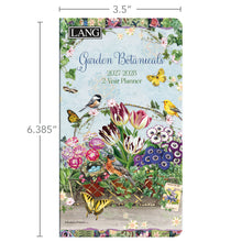 Load image into Gallery viewer, 2027 Two Year Pocket Planner - Garden Botanicals*