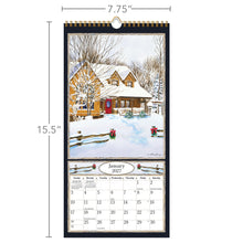 Load image into Gallery viewer, Vertical Wall Calendar - Country Welcome
