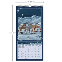 Load image into Gallery viewer, Vertical Wall Calendar - Lang Folk Art