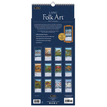 Load image into Gallery viewer, Vertical Wall Calendar - Lang Folk Art
