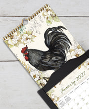 Load image into Gallery viewer, Vertical Wall Calendar - Proud Rooster