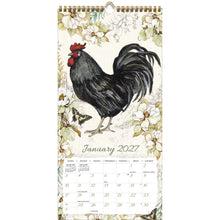 Load image into Gallery viewer, Vertical Wall Calendar - Proud Rooster