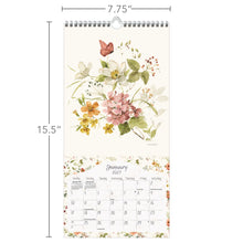 Load image into Gallery viewer, Vertical Wall Calendar - Watercolor Seasons