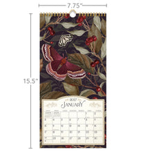 Load image into Gallery viewer, Vertical Wall Calendar - Midnight Garden