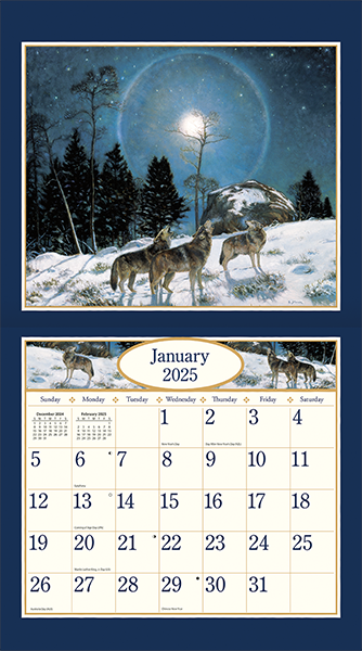 Lang Four Seasons 2025 Wall Calendar Pdf