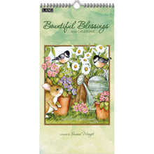 Load image into Gallery viewer, Vertical Wall Calendar - Bountiful Blessings
