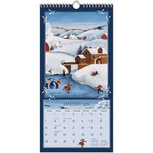 Vertical Wall Calendar - Lang Folk Art