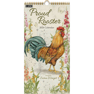 Vertical Wall Calendar - Proud Rooster