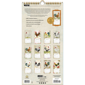 Vertical Wall Calendar - Proud Rooster
