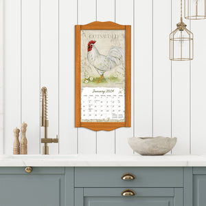 Vertical Wall Calendar - Proud Rooster