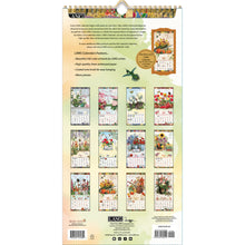 Load image into Gallery viewer, Vertical Wall Calendar - Garden Botanical
