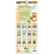 Load image into Gallery viewer, Vertical Wall Calendar - Garden Botanical
