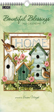 Load image into Gallery viewer, Vertical Wall Calendar - Bountiful Blessings
