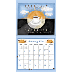 2026 Lang Calendar - Coffee
