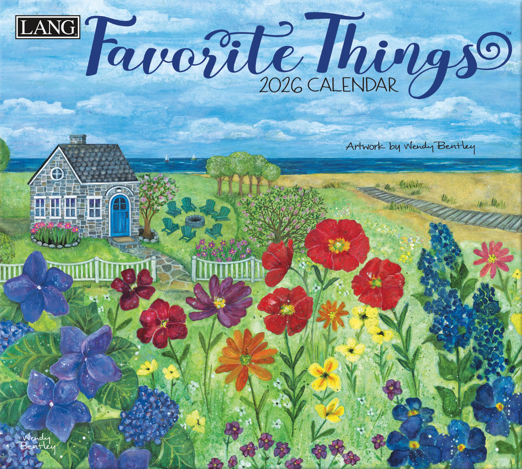 2026 Lang Calendar - Favorite Things
