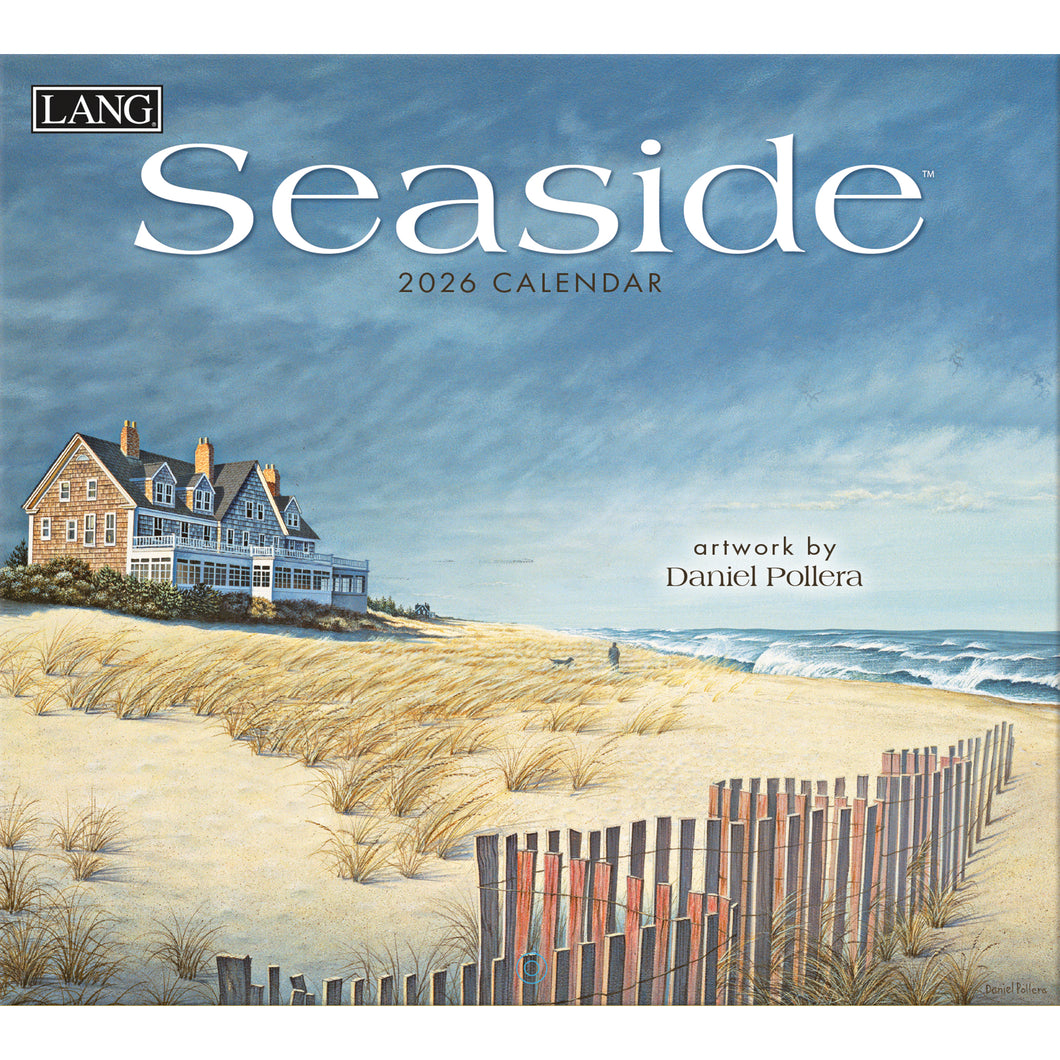 2026 Lang Calendar - Seaside