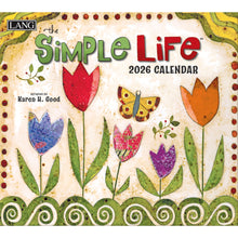 Load image into Gallery viewer, 2026 Lang Calendar - Simple Life
