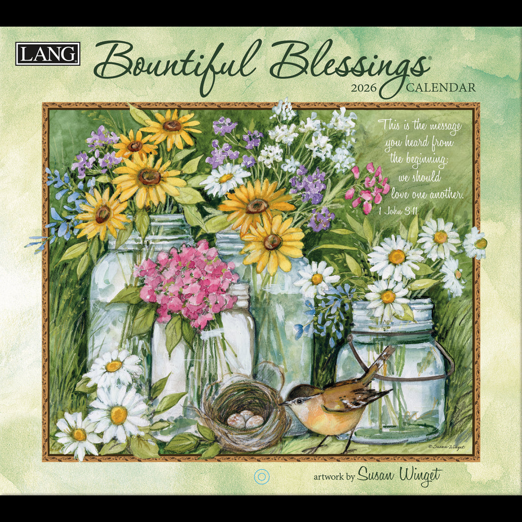 2026 Lang Calendar - Bountiful Blessings