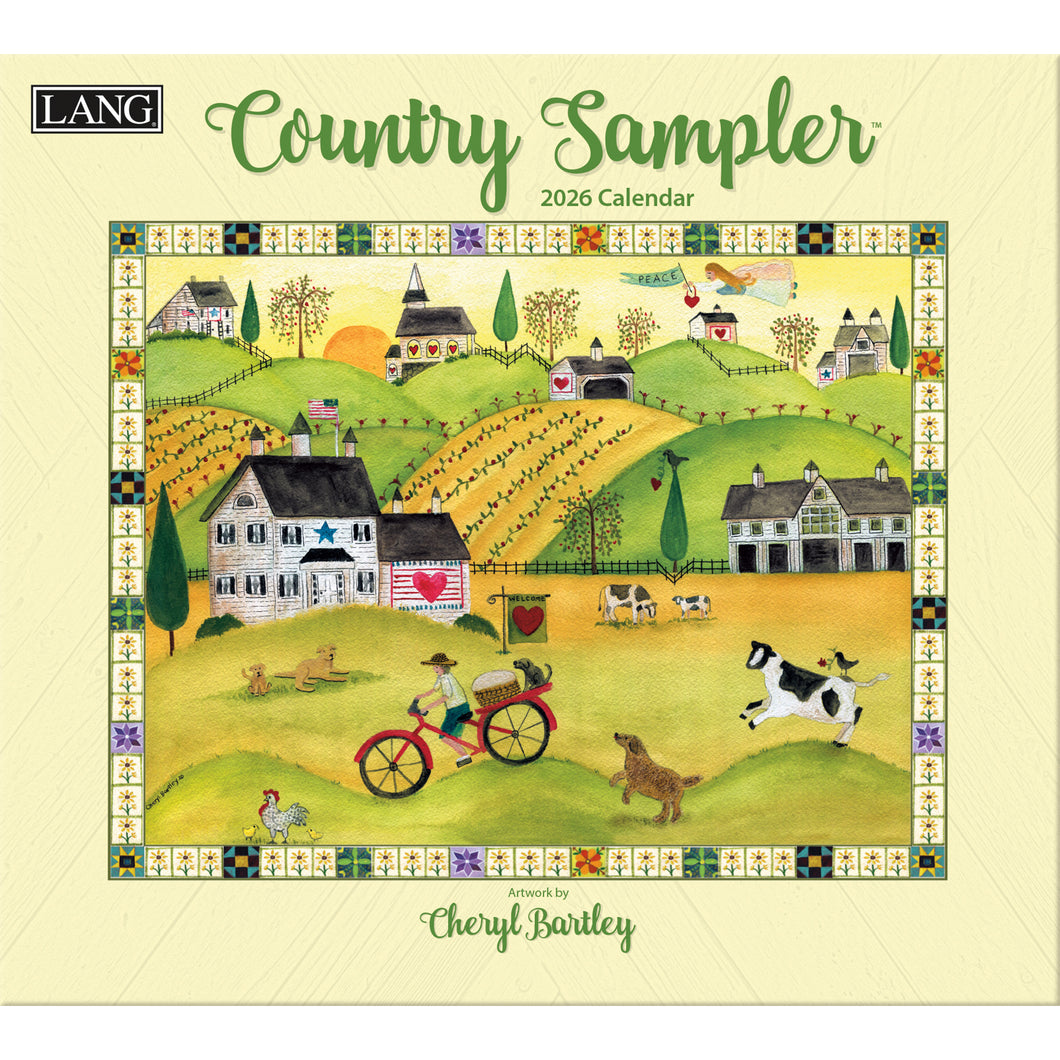 2026 Lang Calendar - Country Sampler