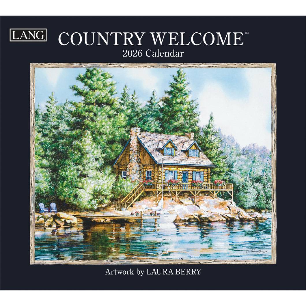 2026 Lang Calendar - Country Welcome