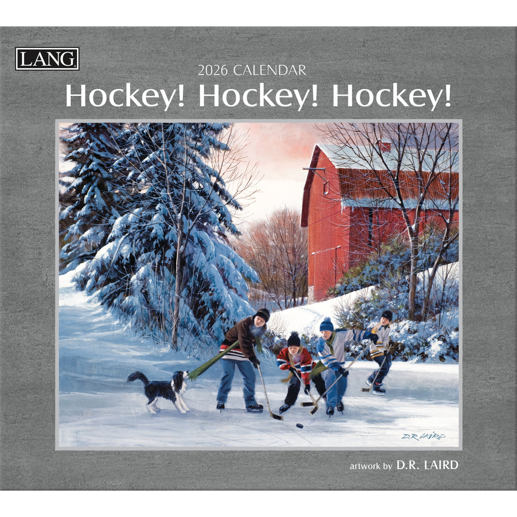 2026 Lang Calendar - Hockey Hockey Hockey