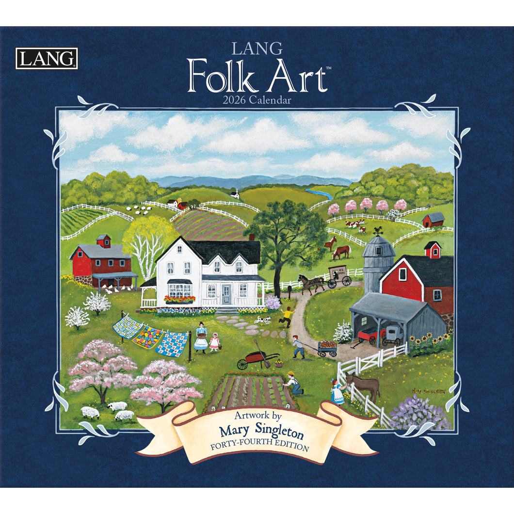 2026 Lang Calendar - Lang Folk Art