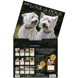 2026 Lang Calendar - Love of Dogs