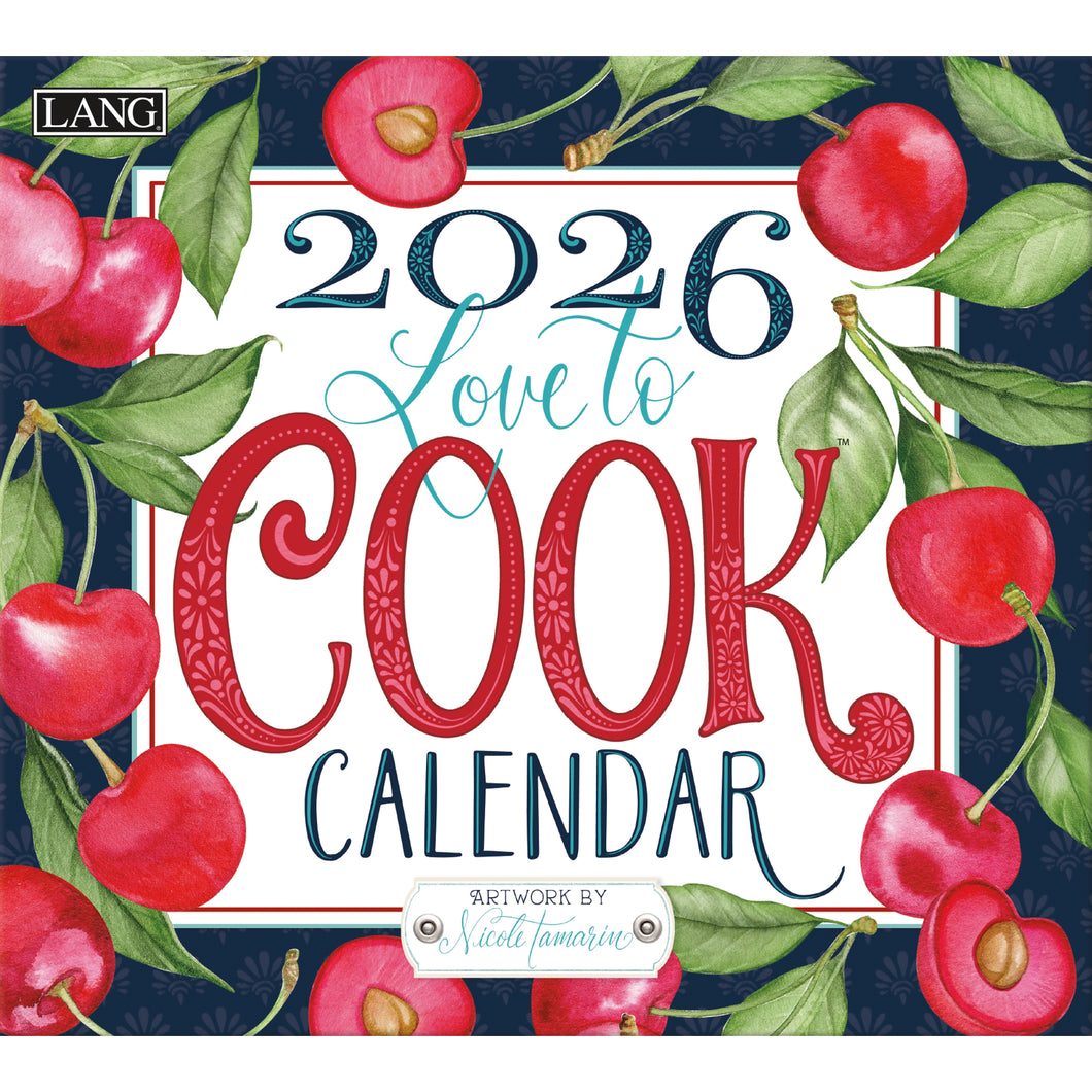 2026 Lang Calendar - Love to Cook