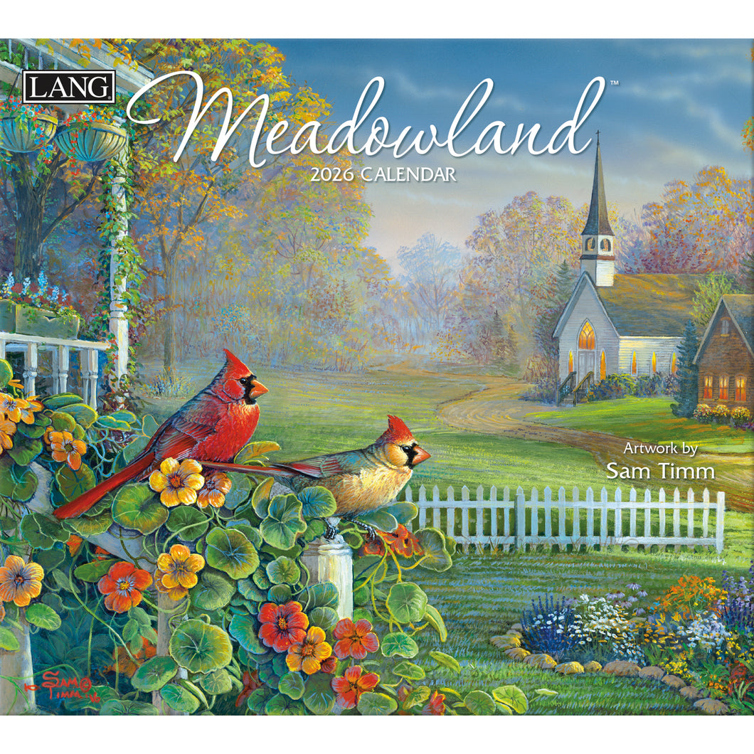 2026 Lang Calendar - Meadowland