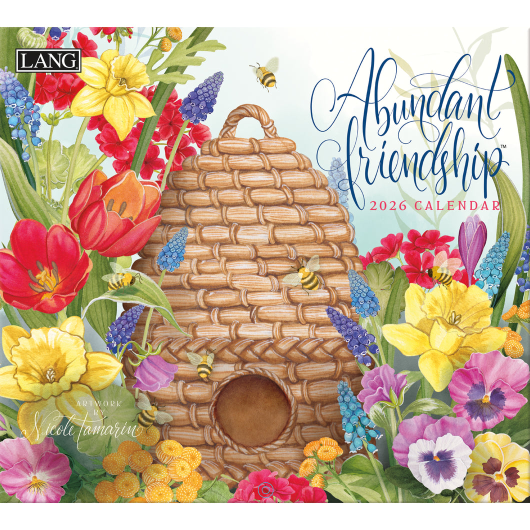 2026 Lang Calendar - Abundant Friendship