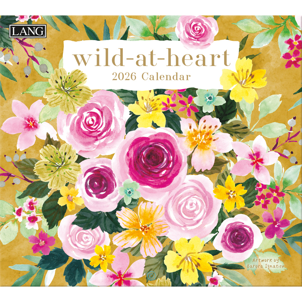 2026 Lang Calendar - Wild At Heart