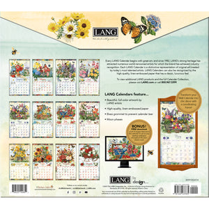 2026 Lang Calendar - Garden Botanicals