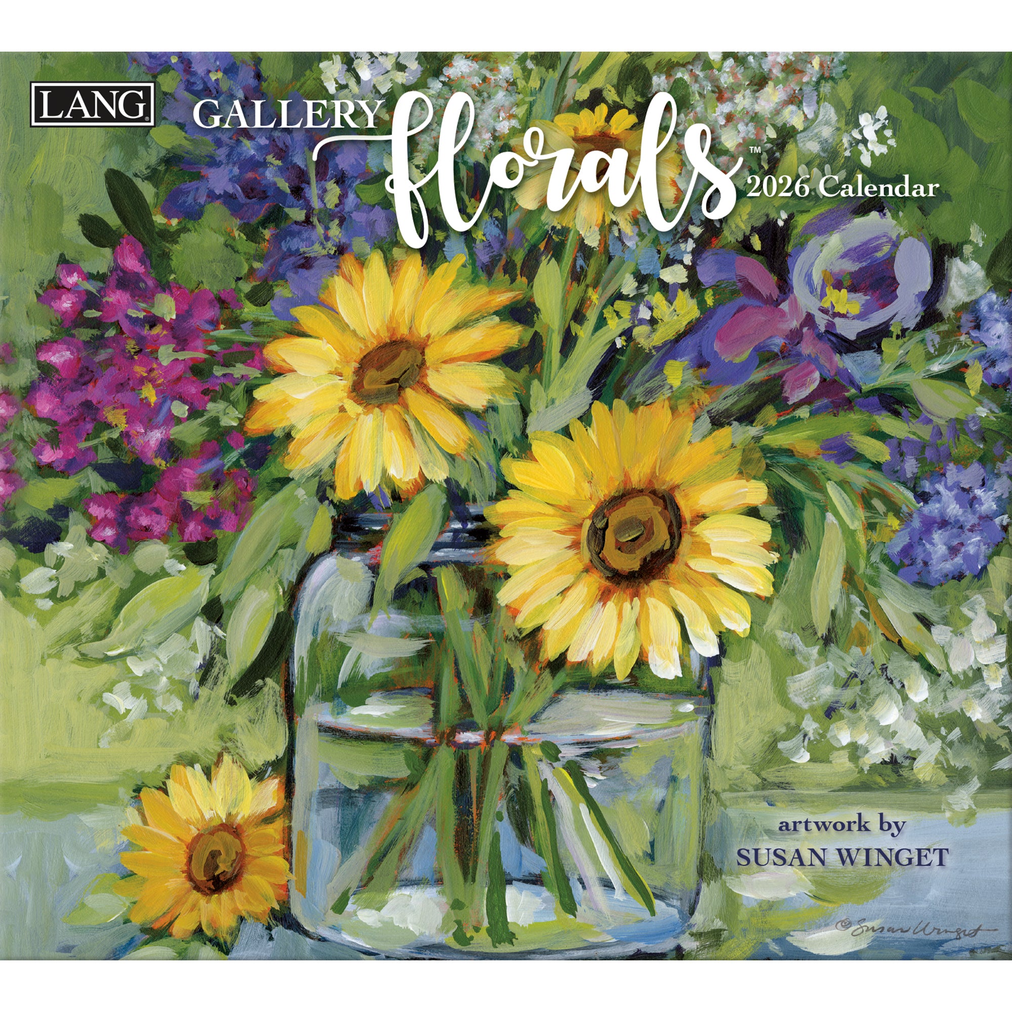2026 Lang Calendar - Gallery Florals - NK – Lang Calendars