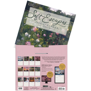 2026 Lang Calendar - Soft Escapes