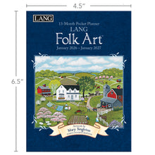 Load image into Gallery viewer, 2026 Monthly Pocket Planner - Lang Folk Art
