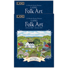 Load image into Gallery viewer, 2026 Monthly Pocket Planner - Lang Folk Art
