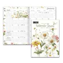 Load image into Gallery viewer, 2026 Monthly Pocket Planner - Watercolor Seasons
